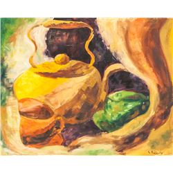 Goodridge Roberts Canadian Oil on Board 1964