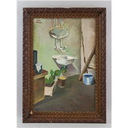 Isaac Israels Dutch Representationist Oil Canvas