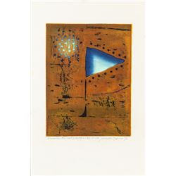 Hiroyuki Tajima 1911-1984 Japanese SignedWoodblock