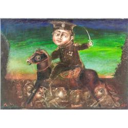 Andrei Medvedev 1960- Russian Oil on Canvas (2017)