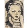 Image 1 : Otto Dix German Modernist Charcoal on Paper