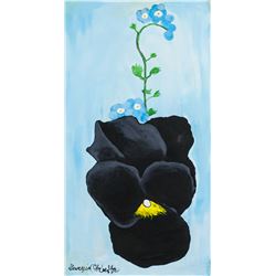 Georgia O'Keeffe American Modernist Oil on Canvas