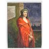 Image 2 : Oil on Board Portrait of Christ Crown of Thrones