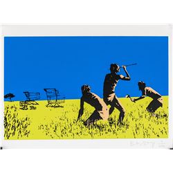 Banksy British Pop Signed Litho on Paper 7/400