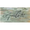 Image 4 : Jean Corti Swiss Oil on Board Amsterdam Seascape