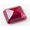 Image 3 : 11.85ct Emerald Cut Pinkish Natural Red Ruby AGSL