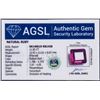 Image 4 : 11.85ct Emerald Cut Pinkish Natural Red Ruby AGSL