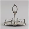 Image 1 : 19th C. British PP&S Sterling Silver Cruet Set