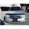 Image 2 : F5 -- 2011 FORD ESCAPE XLT SUV, SILVER, 205,905 KMS