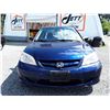Image 2 : K5 --  2004 HONDA CIVIC DX , Blue , 321125? UNKNOWN  KM's