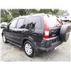 Image 4 : G3 --  2006 HONDA CRV LX, BLACK, 268,885 KMS