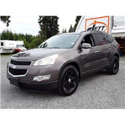 D5 --  2009 CHEVROLET TRAVERSE LT SUV, BROWN, 159,522 KMS