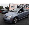 Image 1 : B3 --  2008 MERCEDES B200 HATCHBACK, BLUE, 127,771 KMS