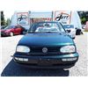 Image 2 : D1 --  1995 VW CABRIO CONVERTIBLE , Green , 216096  KM's