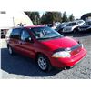 Image 2 : A11 --  2002 FORD WINDSTAR SPORT, RED, 202,430 KMS