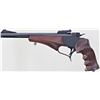 Image 3 : Thompson Contender .22 LR SN 311677 single shot pistol blued finish, walnut grips with 10" bull barr