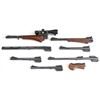 Image 1 : Collection of 8 Thompson Center barrels includes 2) 14" .357 and .41 mag with Simmons scope, 2) 16" 