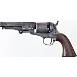 Manhattan Navy .36 cal SN 55969 5 shot percussion revolver type 4 with 4 1/2" barrel blued finish an