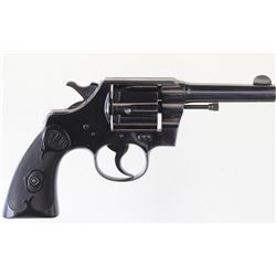 Fine colt Army Special .38 cal SN 378057 double action 6 shot revolver with 4" barrel blued finish a