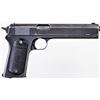 Image 1 : Colt 1902 military .38 cal. SN 40734 long slide 3rd type semi automatic pistol blue finish with 6" b
