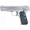 Image 1 : Colt 1903 Hammerless .32 SN 274981 3rd type semi automatic pistol with 3 3/4" barrel, nickel finish 