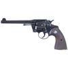 Image 2 : Colt New Army and Navy .38 SN 3123 double action revolver with 6" barrel showing poorly refinished b