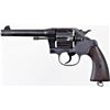 Image 1 : Colt U.S. Army 1917 .45 SN 62908 double action revolver with 5 1/2" barrel blued finish walnut grips