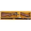 Image 1 : Winchester Mdl 21 fine master engraved gold inlay double barrel skeet shotgun, 12 ga. SN 25776. Feat