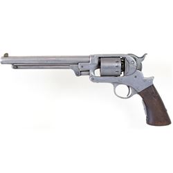 Starr Arms 1863 Army .44 cal. SN 27226 single action revolver with 8" barrel. Left side frame is mar