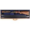 Image 1 : Engraved Remington Model 32 gold inlaid three barrel set SN 2326. Set includes 30" 12 ga barrel with