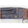Image 2 : Ithaca 5E Knick 12 ga. SN 45053 factory engraved single barrel trap shotgun made in 1963. Solid fine