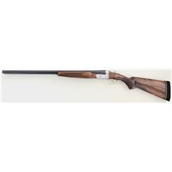 SKB 200E 12 ga. SN S5203286 double barrel shotgun featuring 26" blued matte ribbed barrels, single s