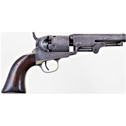 Colt 1849 .32 cal. SN 131302 5 shot percussion revolver with 4" barrel blued finish and varnished wa