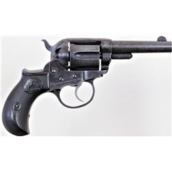 Colt Thunderer .41 cal. SN 130667 double action ejector less revolver with 3 1/2" barrel blued finis