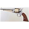 Image 2 : Reproduction Remington Army .44 cal. percussion revolver made by ASM Italy with 8" barrel chrome and