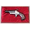 Image 3 : Cased Colt 4th model .22 short SN 55685D single shot derringer with 2 1/2" barrel, blued and nickel 