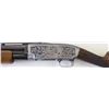 Image 3 : Winchester Model 12 12g. SN 688877 Black Diamond trap shotgun later engraved in oak leaf scrolls sur