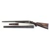 Image 1 : AH Fox hammerless 12 ga. SN 23545 SXS shotgun CE grade factory engraved with 2 barrels and forends i