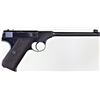 Image 1 : Colt Pre Woodsman .22 cal. SN 3351 semi auto pistol with 6 5/8" pencil barrel, blued finish and chec