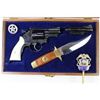 Image 2 : Cased S&W 19-3 357 Magnum SN TR3768 Texas Ranger commemorative having belonged to Chief of Police an