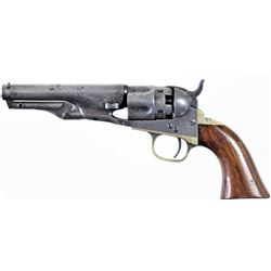 Colt 1862 .36 cal. SN 27450 percussion revolver with standard 4 1/2" barrel, blue and case hardened 