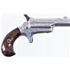 Image 1 : Colt Third Model .41 rim NVSN single shot derringer 2 1/2" barrel with nickel finish and walnut grip