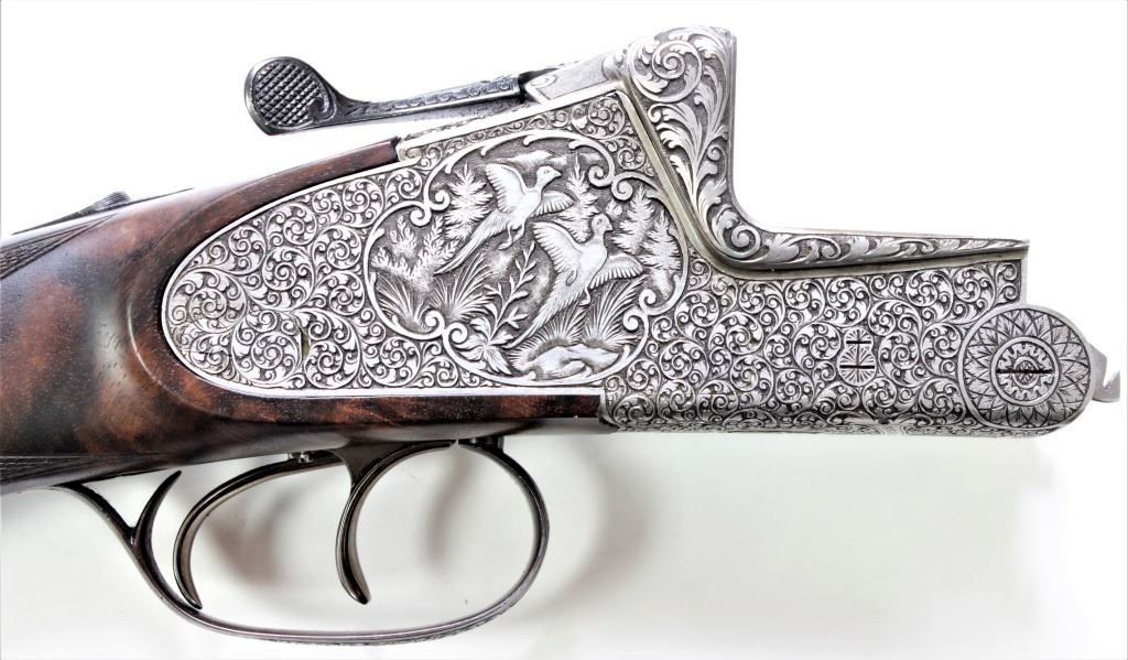 Impressive Heym Model 55 B Ss Serial Number 5626 O U 3 Barrel Cased Rifle Set Fifth Of Five Made F