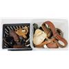 Image 1 : Large assortment of misc. holsters and belts.