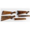 Image 1 : Collection of Browning stocks including 3 buttstocks and 2 forends.3 buttstocks and 2 forends.