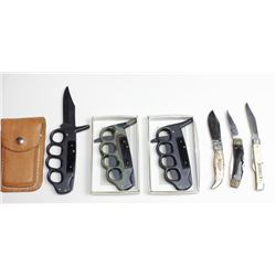 Collection of 6 misc. knives.
