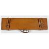Image 2 : Vintage leather shotgun hardcase unmarked up to 30” barrels, complete and good condition.unmarked up