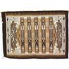 Image 1 : Finely woven Navajo 5 figure Yei rug remaining in excellent condition, 18" X 24".  Est. 300-600 rema