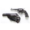 Image 2 : Colt New Army .38 cal SN 31737 double action revolver blue finish, 4 1/2" barrel with Colt hard rubb
