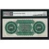 Image 2 : 1872 $20 State of South Carolina Revenue Bond Obsolete Note PMG Gem Uncirculated 66EPQ